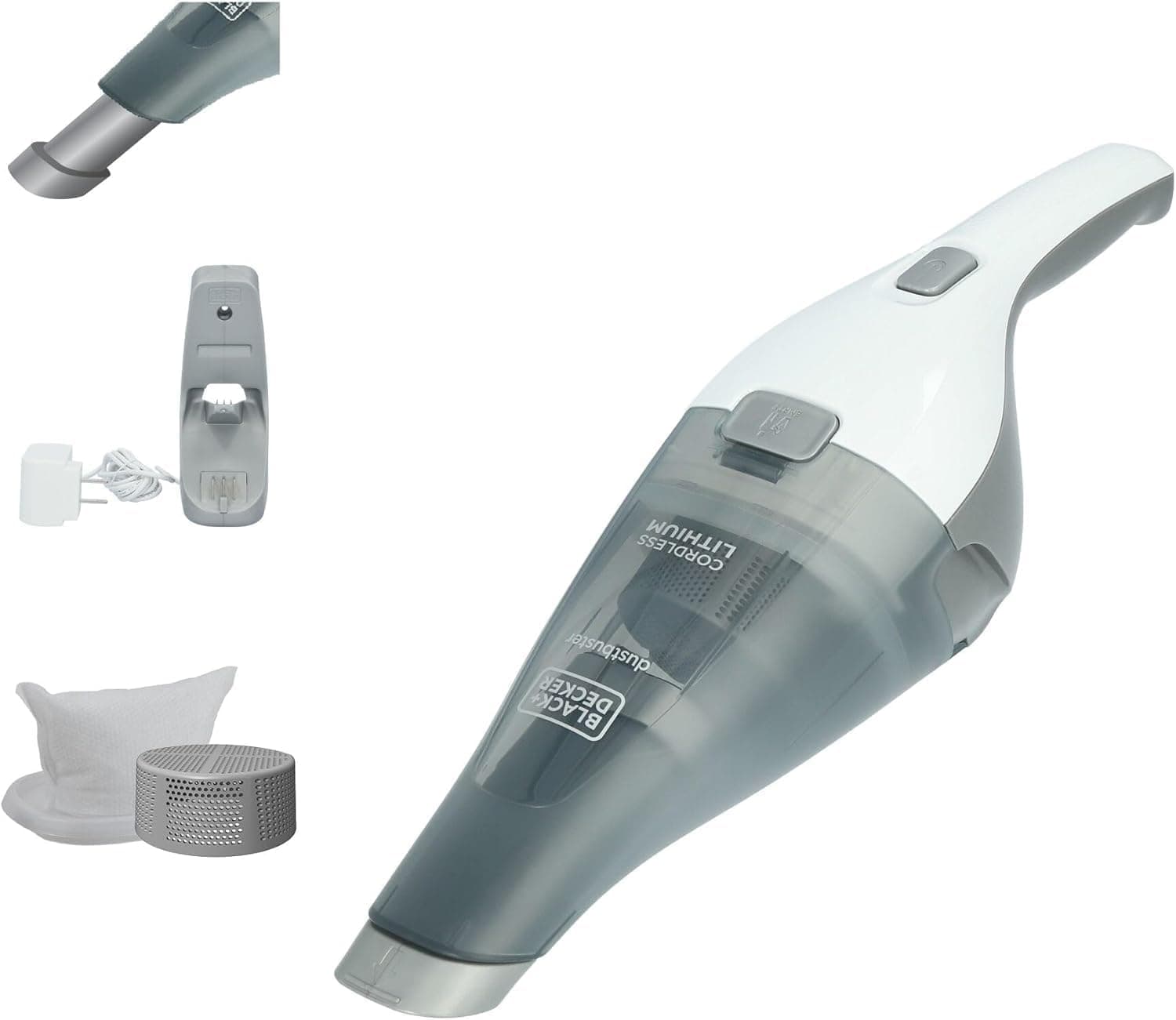Black+Decker dustbuster QuickClean Cordless Hand Vacuum (HNVC215B10)
