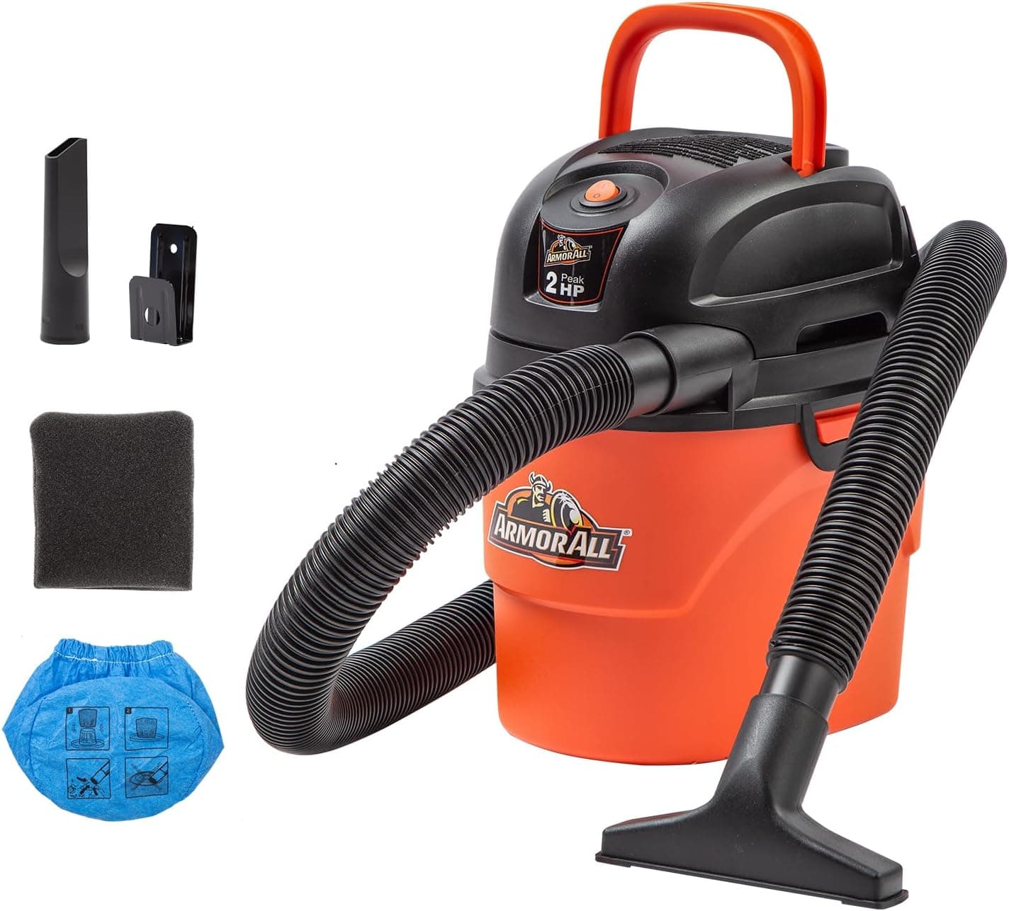 Armor All 1.5-Gallon 2 Peak HP Wet/Dry Vacuum (AA155)